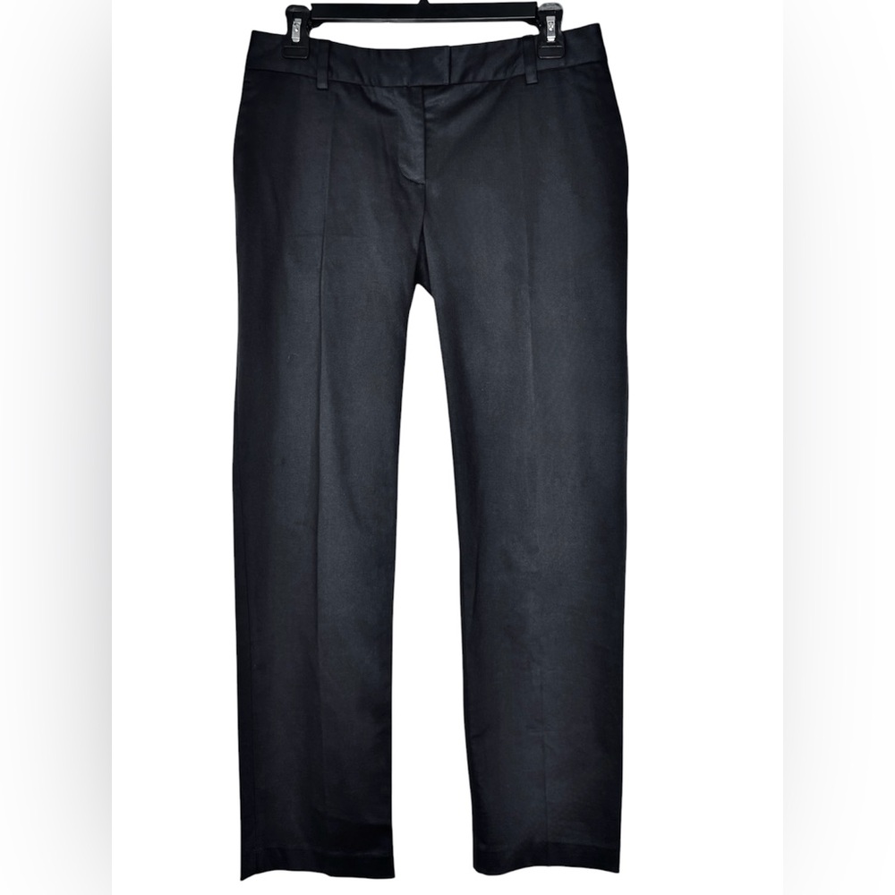 Paul & Joe Wool Flat Front Straight Leg Cropped Dress Pant